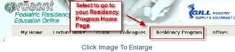 Go to Residency Program Home Page