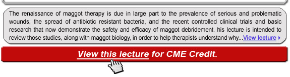 Principles and Practice of Maggot Debridement Therapy