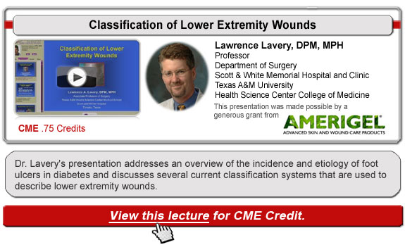 Classification of Lower Extremity Wounds