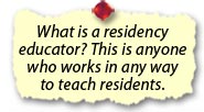 Become a Residency Educator