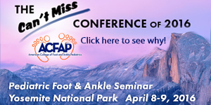 American College of Foot and Ankle Pediatrics